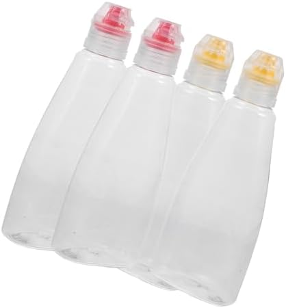 CIYODO - 3 Sets Travel-Sized Condiment Squeeze Bottles