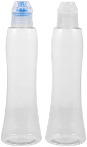 Jecompris 4-Piece Condiment Squeeze Bottles - Portable for Kids