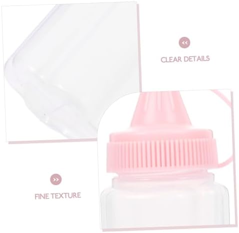 STOBAZA 4-Piece Squeeze Condiment Bottles