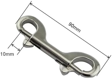 Stainless Steel Spring Hook Set for Camping and Hiking