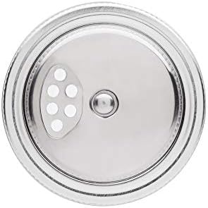 Jarware Stainless Steel Spice Shaker Lid Easy to Use Durable