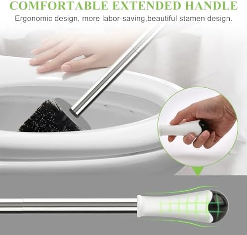 Compact Toilet Brush Holder
