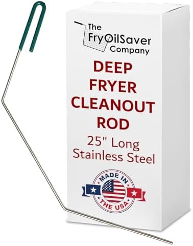 25-Inch Deep Fryer Cleanout Rod