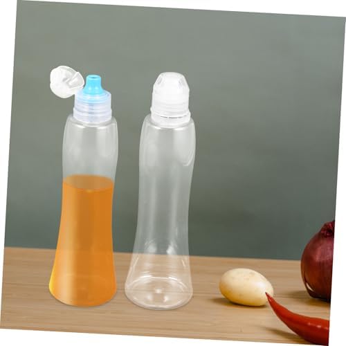 Sleek 4-Pack Condiment Squeeze Containers