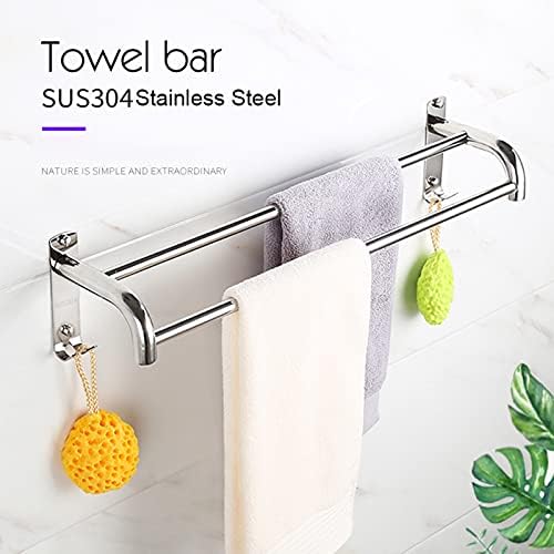 Stainless Steel Towel Bar Durable and Space-Saving for Small Spaces