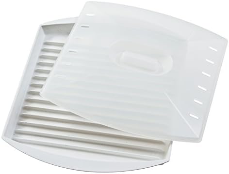 High-Quality Microwave Bacon Grill White