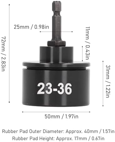 Quickly Sealed with Garosa Precision Capping Head - 23-36mm Diameter