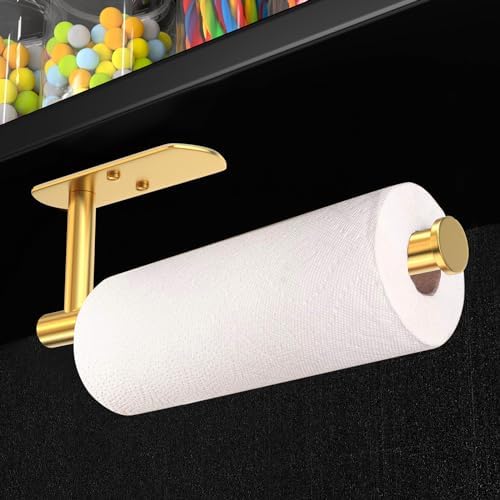 VAEHOLD Self Adhesive Paper Towel Holder Gold