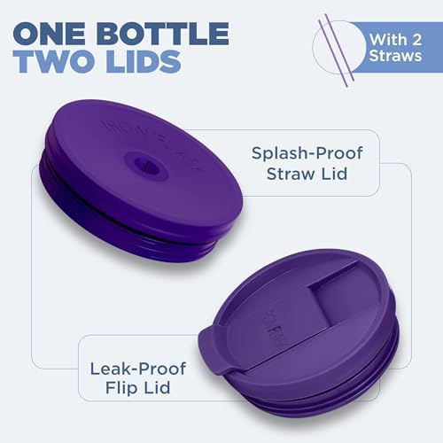 IRON FLASK Co-Pilot Insulated Mug With Straw Flip Cap 50 Oz