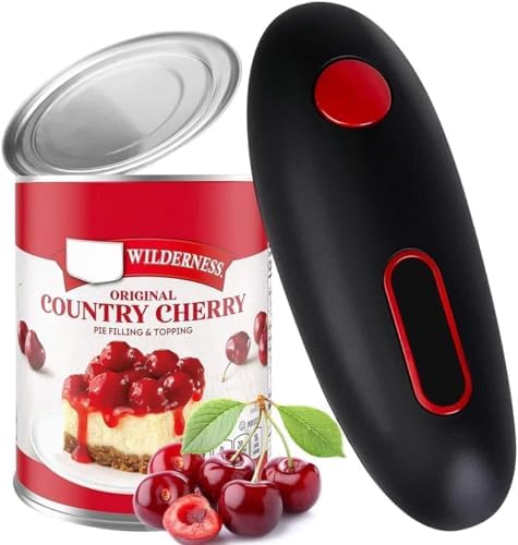 Ergonomic Battery-Operated Can Opener for Seniors with Strong Motor