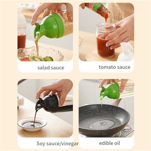 3PCS Kitchen Squeeze Bottle Set for Travel Secure Spill-Proof and Premium