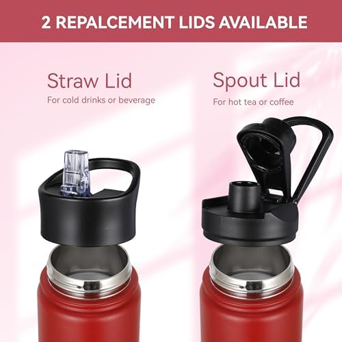 Fun Double Wall Insulated Water Bottle for Kids 16oz