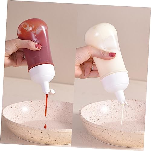 PRETTYZOOM SqueezeCondiment Bottle Set Acid Alkaline Resistant