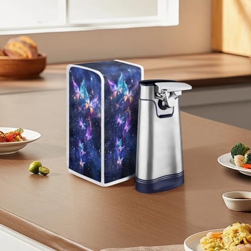Durable Shiny Starry Butterfly Can Opener Dust Protection Cover