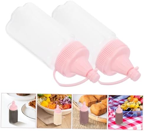 4-Pack Squeezable Condiment Bottles