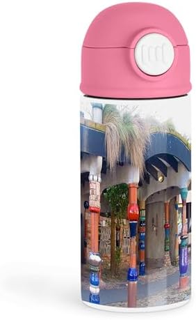 3dRose Unique Pink Insulated Travel Bottle
