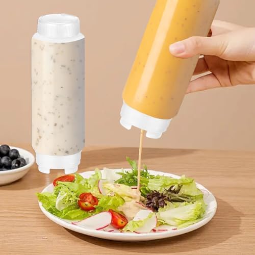 MXOYOXM8 Pcs Condiment Squeeze Bottles Set