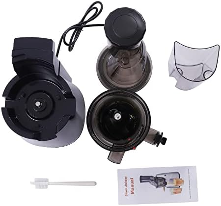 GDAE10 Masticating Juicer 250W Cold Press Slow Juicer with Large Feed Chute