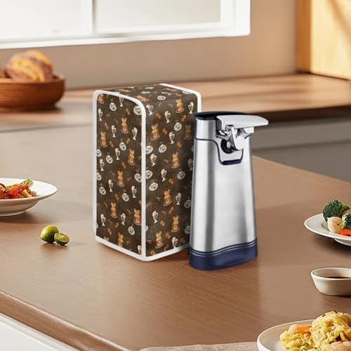 Electric Can Opener Dust Cover with Elastic Fabric 1