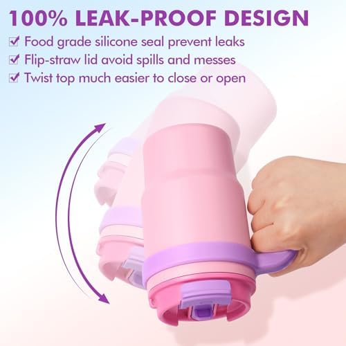 insulated straw mug for kids