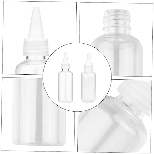 GRIRIW 60ml Multi-Purpose Squeeze Bottles 20 Pack White