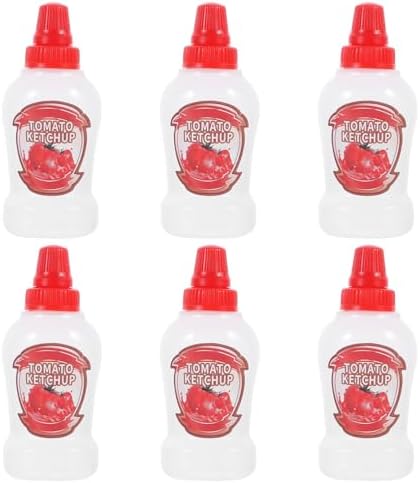 Sleek Functional - Ciieeo Mini Ketchup Squeeze Bottles 40ml 6 Pcs Set