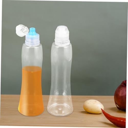 MUCKLILY - Compact Honey Dispenser Set 380g Smooth Squeeze Leakproof Cap