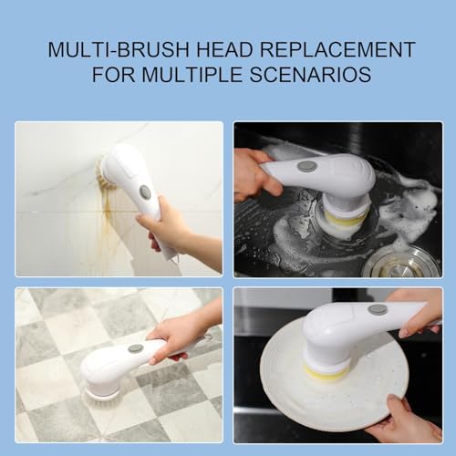 Experience effortless cleaning with the Vifucz Electric Cleaning Brush