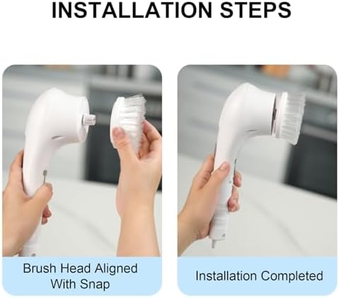 Experience effortless cleaning with the Vifucz Electric Cleaning Brush