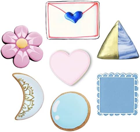 Basic Geometric Classic Shapes Cookie Cutters 7-Pc Set
