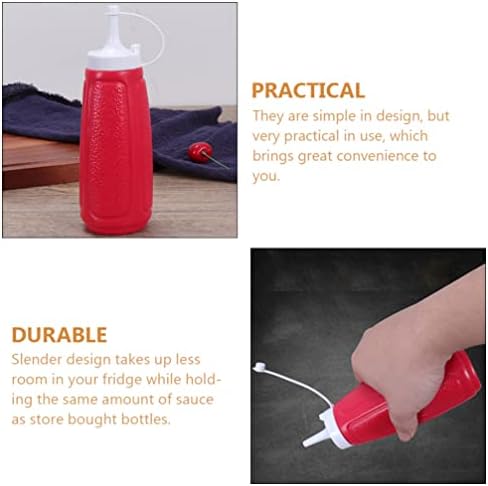 Hemoton Squeeze Bottle - Condiment Container - Psychological Comfort in Storage