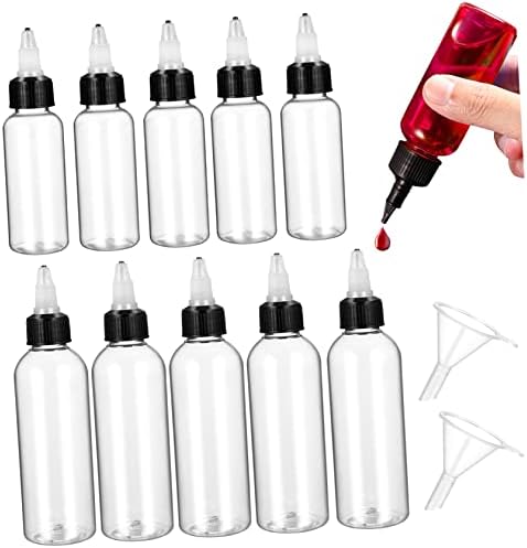 HOLIDYOYO 12-Piece Squeeze Bottles Set for Kitchen Home Safety Storage