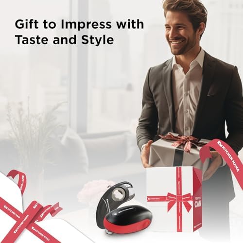 Epic One-Box Electric Can Opener Set Premium Gift Idea Durable Ergonomic