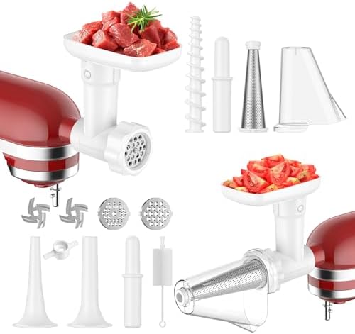 Fruit and Vegetable Strainer Attachment for Kitchenaid Plus Extra Features