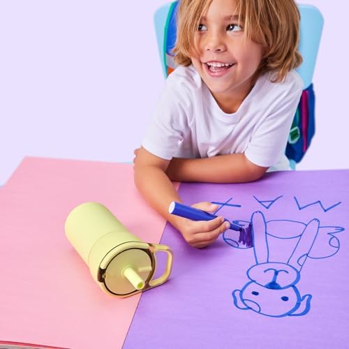 BrMate Leap 12oz Leakproof Kids Tumbler with Handle and Silicone Straw