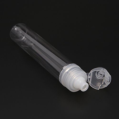 SimpleLif Plastic Squeeze Bottle for Honey Salad Sauce Ketchup Kitchen Condiment Dispenser
