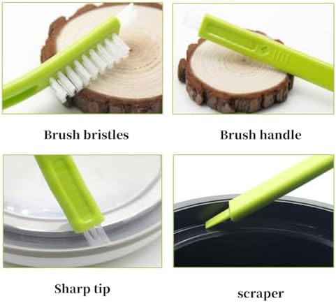2pcs Juicer Cleaning Brushes Deep Clean Reusable Multi-Use Durable