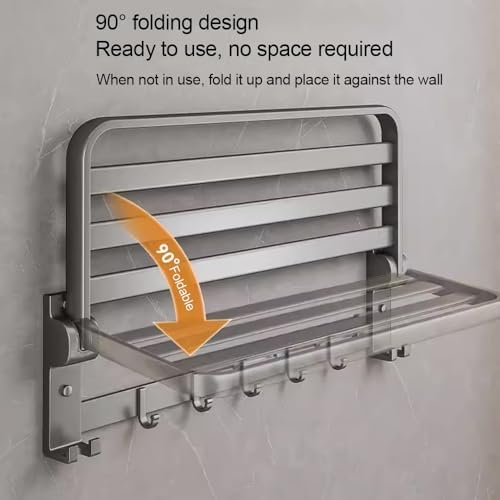Get the Compact Space Aluminum Towel Hanger