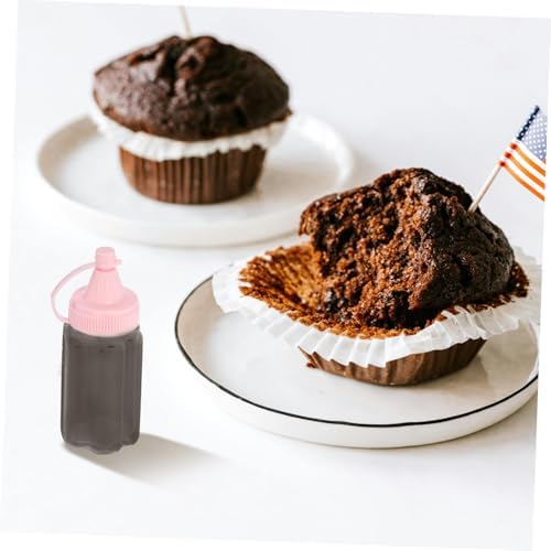 4-Piece Reusable Squeeze Bottles for Condiments