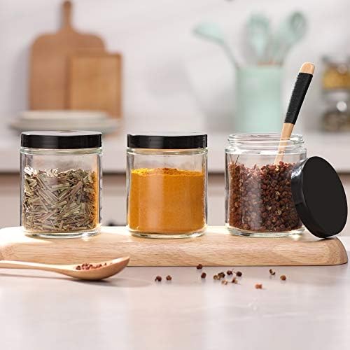 12-Piece Glass Jars Set