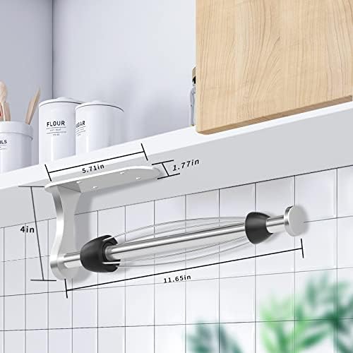 Effortless One-Handed Paper Towel Holder