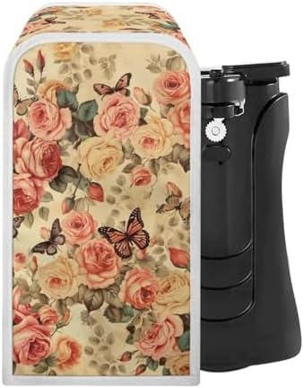 Vintage Roses Electric Can Opener Cover Set