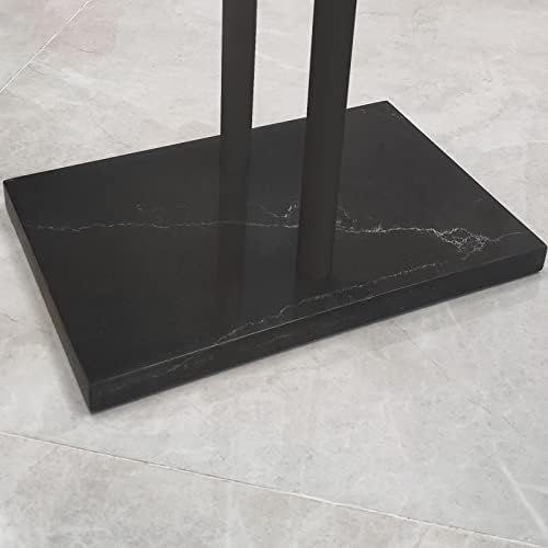 40 Inch Freestanding Towel Rack with Marble Base for Bathroom Perfect Gift