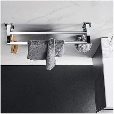 Wall-Mounted Towel Racks Towel Shelf Organizer