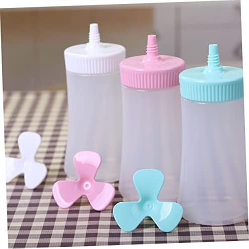 Squeeze Condiment Bottles for Ketchup Mustard Salad Dressing and More