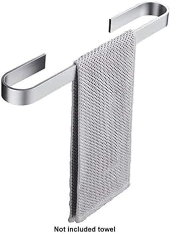 Self-Adhesive Stainless Steel Towel Rack for Home