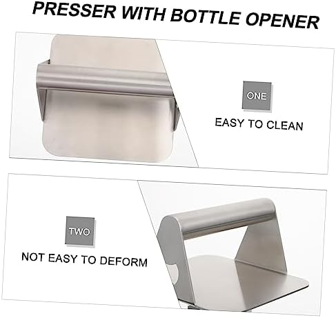 1pc Stainless Steel Cake Press Opener Set
