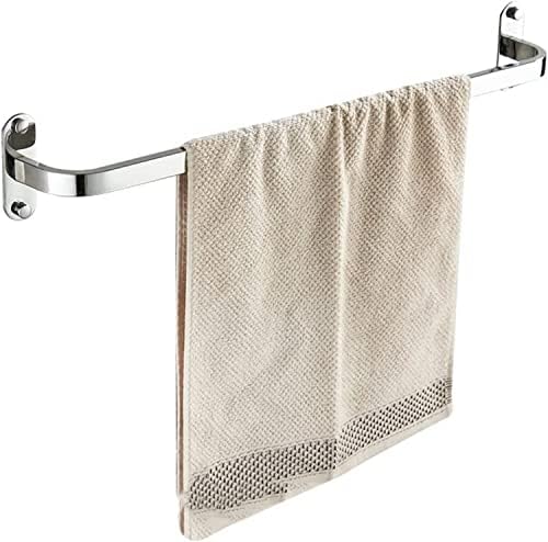Stainless Steel Wall Mounted Towel Rack with Hooks