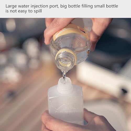 compact oil squeeze bottle set for camping