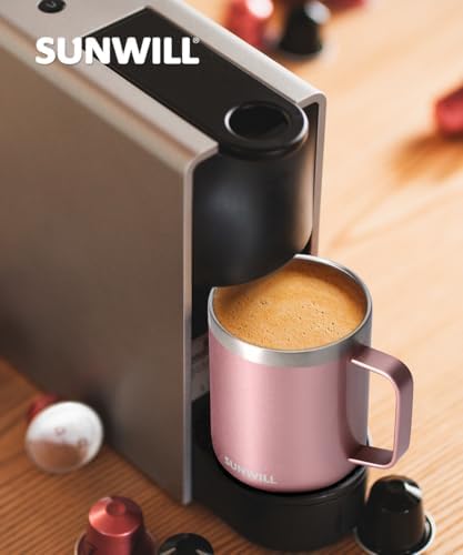 Sturdy Travel Coffee mug with Lid for Ice Hot Drinks